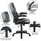 Flash Furniture Black Gaming Desk and Chair Set with Cup Holder BLN-X10D1904-GY-GG - alternate 3